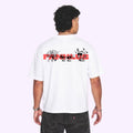 T-shirt FANKLUB Air dealer blanc logo rouge et noir