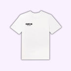 T-shirt ONLY FAN blanc Logo noir et violet