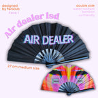 Éventail Air dealer LSD UV double face 27cm