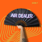 Éventail Air dealer UV double face 27cm