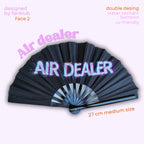 Éventail Air dealer UV double face 27cm