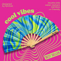 Éventail Cool vibes UV double face 27cm