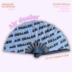 Éventail Air dealer UV double face 27cm