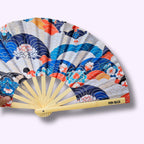 Éventail Japanese cloud UV double face 27cm